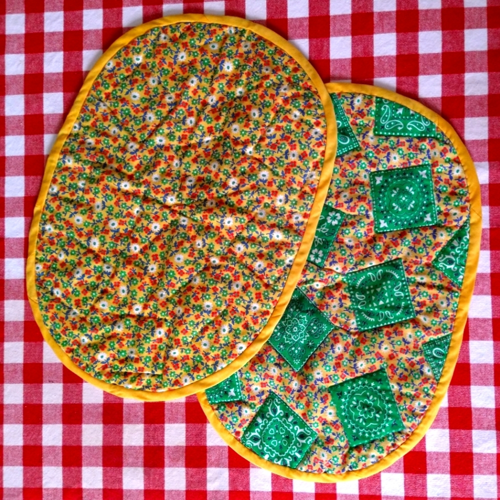 Patchwork placemats